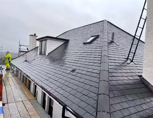 slate roofing