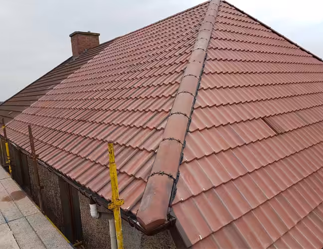 tiled roofing